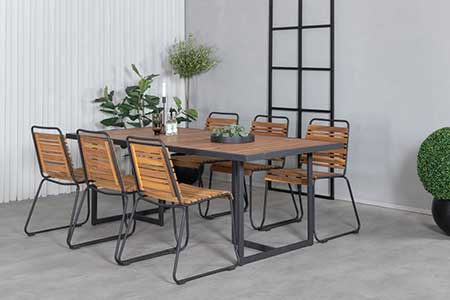 chaise en bois pour terrasse et jardin pas cher